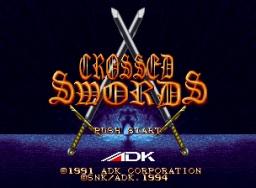 Crossed Swords Title Screen
